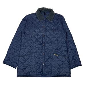 Barbour Liddesdale Quilted Jacket Men's Medium Corduroy Collar